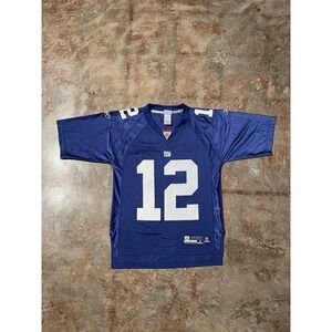 New York Giants Steve Smith #12 NFL Onfield Reebok Jersey Sz S *